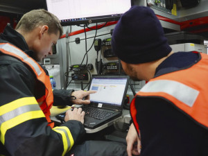 FOTOGALERIE: Taktické cvičení Vlak 2022 simulovalo tragickou nehodu u Olomouce